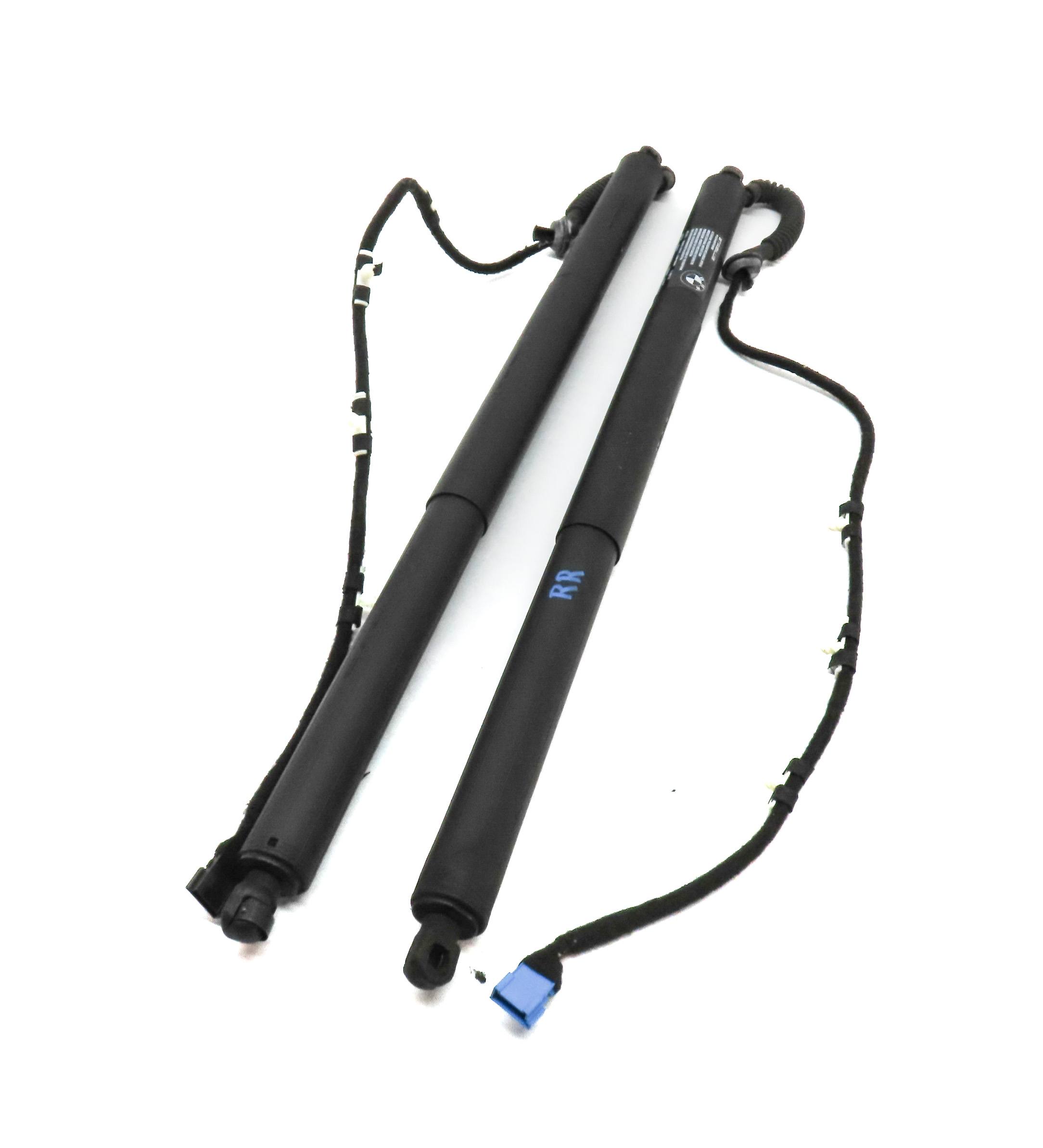 2011-2015 BMW X3 (F25) LEFT & RIGHT REAR TRUNK SHOCK STRUT SET 2 (ELECTRIC) — exact item pictured